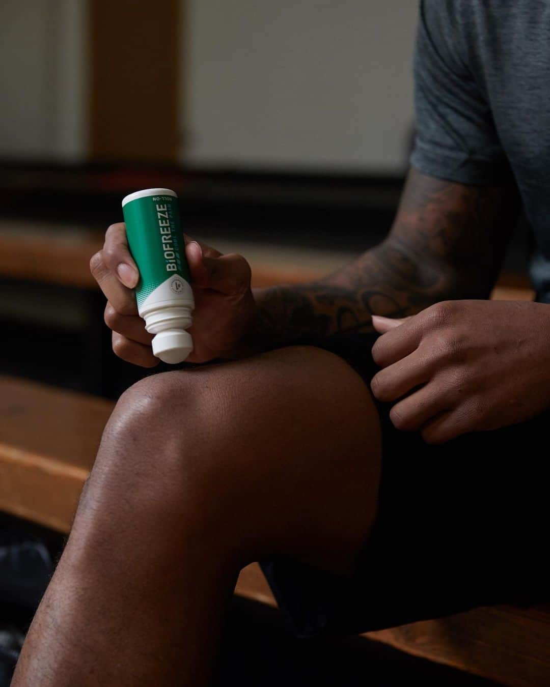 デイミアン・リラードのインスタグラム：「🔋 Recovery Mode.  Seeding games were a grind, but I’m locked in for the playoffs! @biofreeze #CoolThePain 🧊」