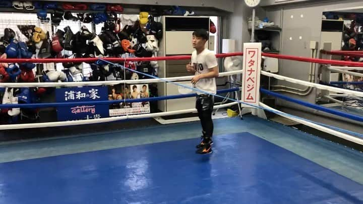 京口紘人のインスタグラム：「. . . workout . . #京口紘人 #hirotokyoguchi #boxing」