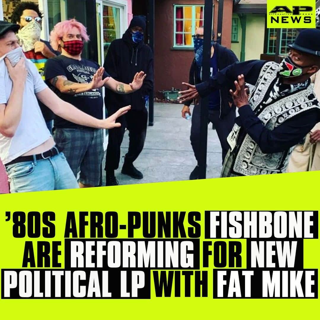 Alternative Pressさんのインスタグラム写真 - (Alternative PressInstagram)「INTERVIEW: @thedowdjones of influential '80s Afro-Punk band @fishbonesoldier discusses the band's reunion, recording a political album with @fatmikedude at the controls and... wait, hollandaise sauce?⁠ LINK IN BIO⁠ .⁠ .⁠ .⁠ #chrisdowd #fishbone #fishbonesoldier #fatmike #nofx #afropunk #afropunkmusic #80safropunk #80safropunkmusic #alternativepress #altpress」8月3日 11時01分 - altpress
