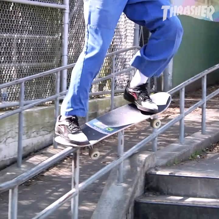 スラッシャーのインスタグラム：「🐸 @frogskateboards 🐸 FASHION SHOW 2018 now playing on the Thrasher app 📲」