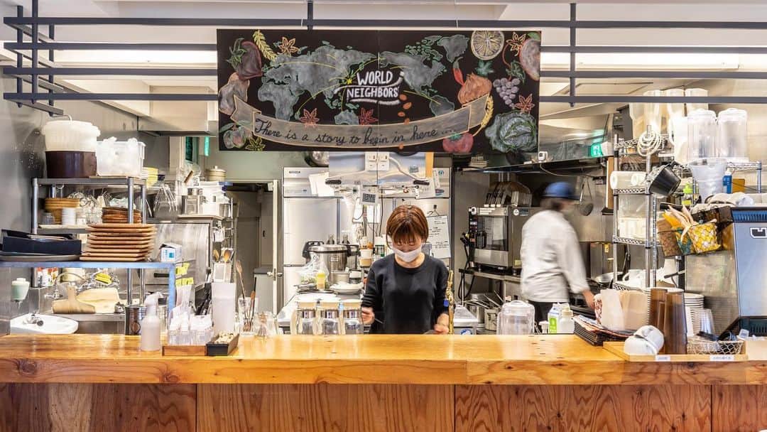 WORLD NEIGHBORS CAFEのグルメインスタ