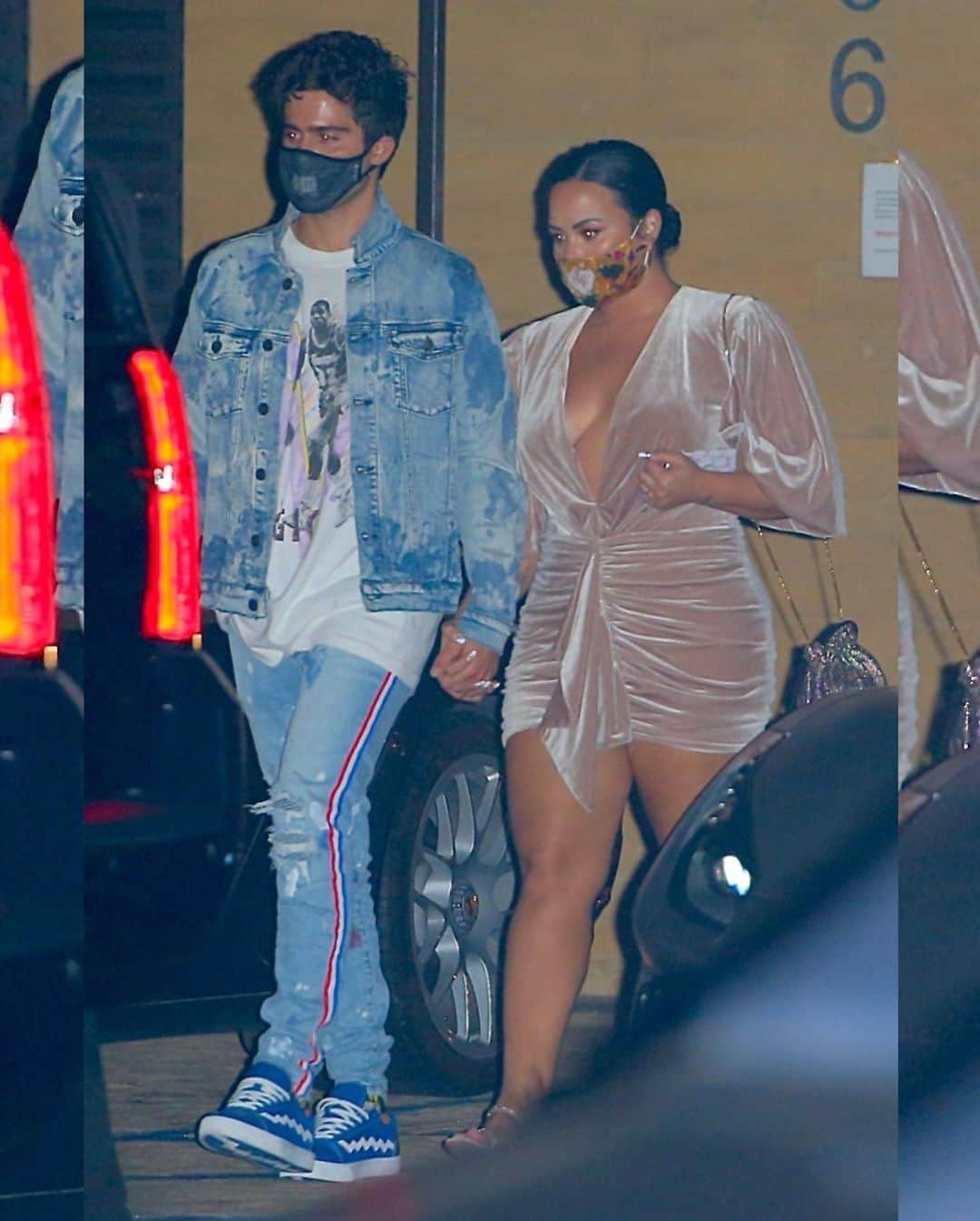 Just Jaredさんのインスタグラム写真 - (Just JaredInstagram)「@ddlovato & fiancé @maxehrich hold hands as they head home after date night! #DemiLovato #MaxEhrich Photos: Backgrid」8月3日 14時16分 - justjared