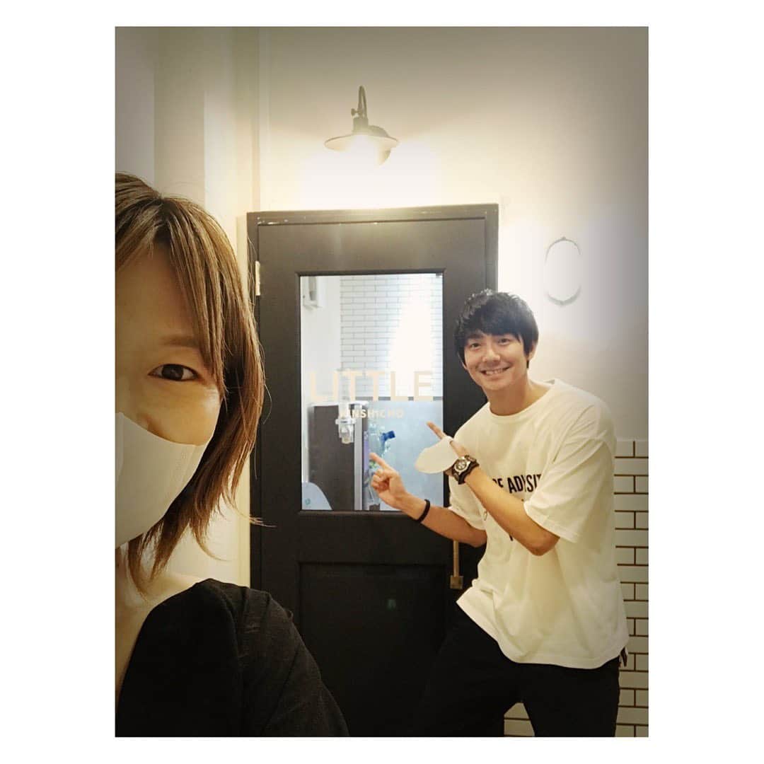 長田成哉のインスタグラム：「現場用に髪の微調整行ってきた。 夏は短く出来たらええなぁ。 暑いし。🥵」