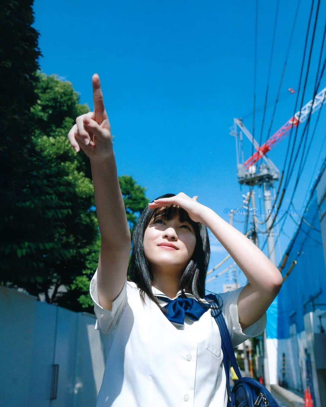 モーニング娘。'20のインスタグラム：「- . Hey!未来！ . . #北川莉央 . .」