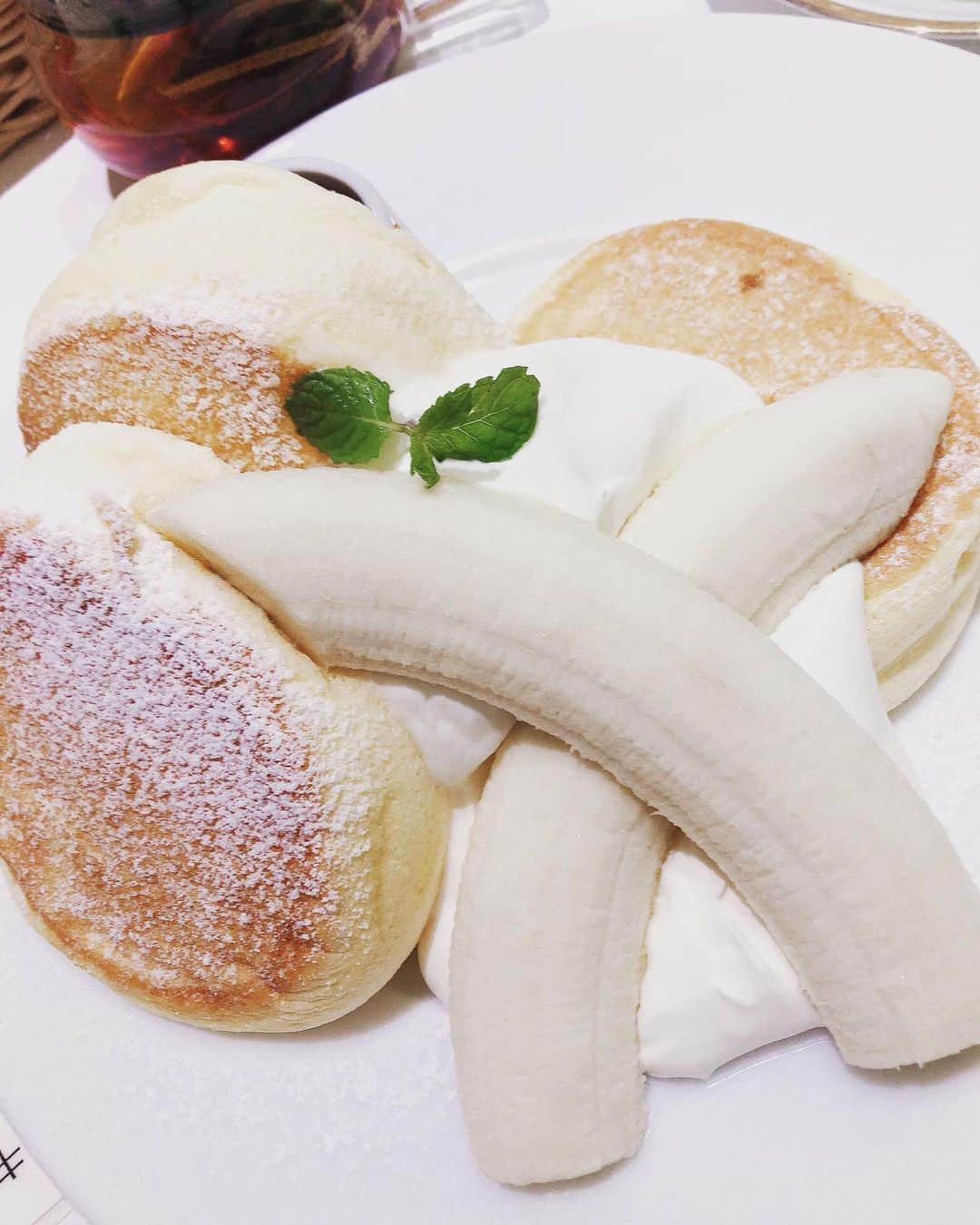 小野早稀のインスタグラム：「幸せになりたいパンケーキ」
