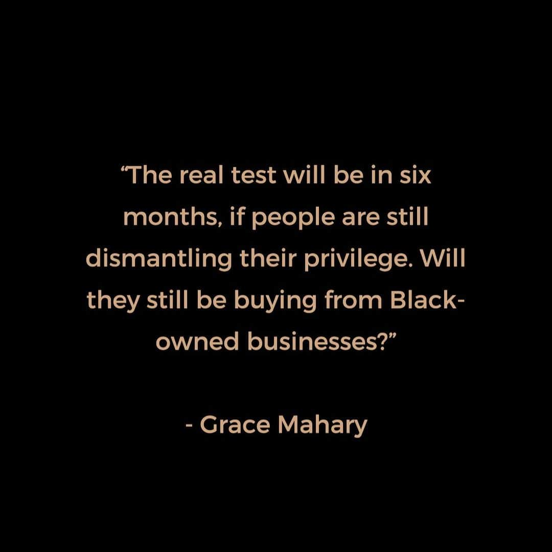 グレースマハリーさんのインスタグラム写真 - (グレースマハリーInstagram)「I have been very careful about with whom and where I speak on race issues, especially in the last couple of months. When Bustle reached out for an interview two weeks after George Floyd was murdered, I wasn’t interested; the company’s executives and staff are almost all white and I am tired of our voices/experiences being exploited or used as trends on white platforms. But because I saw that earlier this year @tiffanyreid was hired as their Fashion Director and the person interviewing me is BIPOC, I agreed to answer a few of their questions. Some excerpts shared here in this carousel, whole piece up on @bustle」8月4日 1時55分 - gracemahary