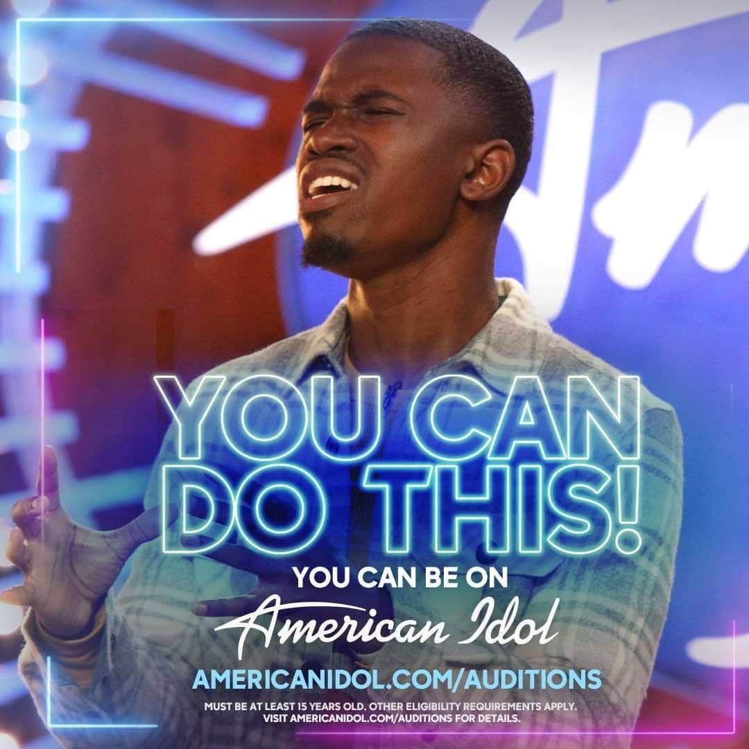 American Idolさんのインスタグラム写真 - (American IdolInstagram)「Virtually! Sign up to sing for us face-to-face: AmericanIdol.com/Auditions 🙌🏾 @singdewayne」8月4日 3時11分 - americanidol