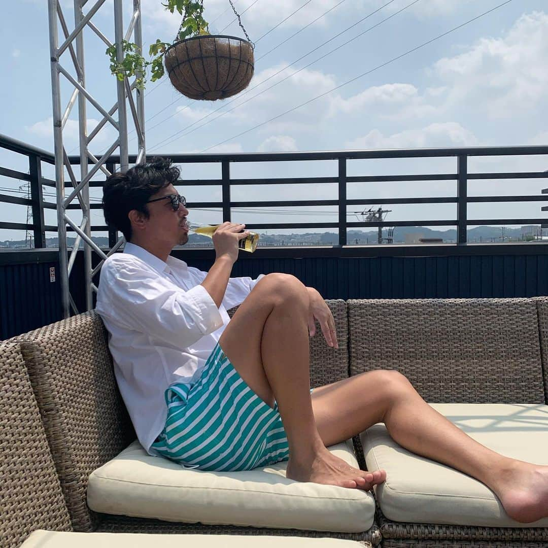 萩原章太さんのインスタグラム写真 - (萩原章太Instagram)「chill🌿🌿 #sunsbyreroom#summer#chill#outfit #ootd#fashion」8月3日 18時42分 - shota_hagiwara