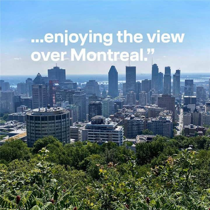 ルフトハンザさんのインスタグラム写真 - (ルフトハンザInstagram)「For our flight attendant Stefan, the flight to Montreal is the end of a long time of waiting. He looks forward to exploring the city and spends his time visiting the Park Mount Royal. #HappyToSeeYouAgain」8月3日 19時52分 - lufthansa