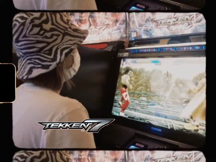 Yup’inのインスタグラム：「人は本気(マジ)で悔しいとき、声にもだせない。。 @tekken 笑 . 人の少ない時間帯と場所を狙って、ひっさびさにやっといけた🤺#鉄拳7 #鉄拳 #マーシャルロウ #tekken7 #tekken #格ゲー #強くなりたい」