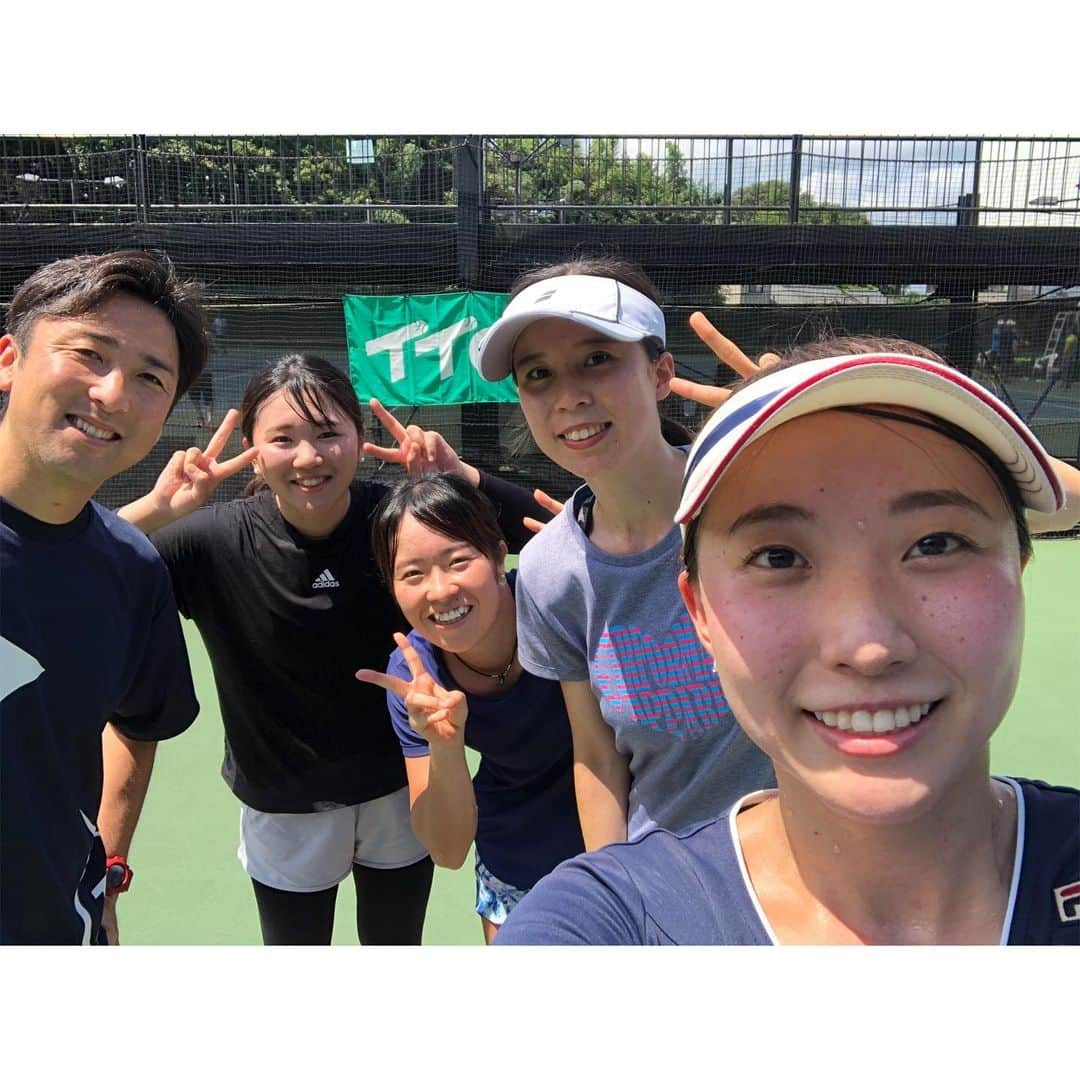 秋山みなみさんのインスタグラム写真 - (秋山みなみInstagram)「楽しかったOG会🥰❤️ #テニス#楽しいね」8月3日 20時23分 - mi_nami43