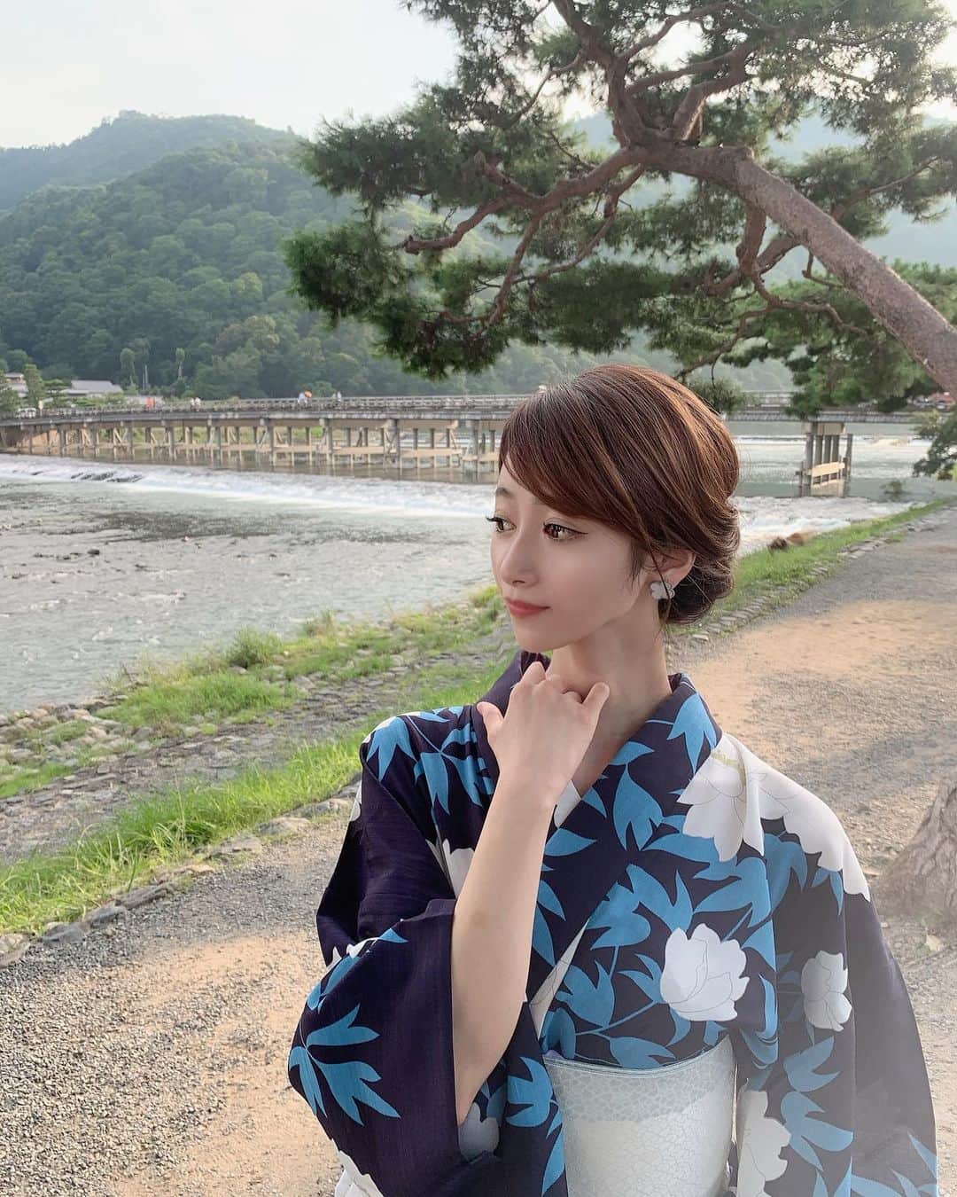 児玉菜々子さんのインスタグラム写真 - (児玉菜々子Instagram)「和装すると更に幸薄そうって言われます😂  #京都 #日本 #japan  #kyoto #嵐山 #instagram #instalike  #instagood  #followme」8月3日 20時23分 - nanaco.conana