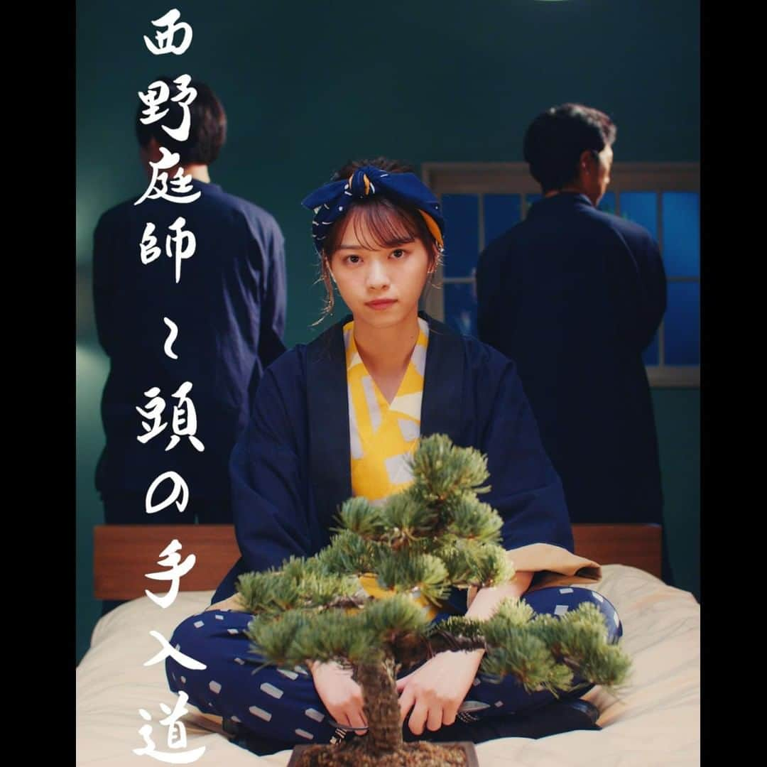 七瀬とサクセス24日間のインスタグラム：「＼庭師の西野さん！／  次回は８月１１日から不思議な庭師西野さんがニオイについて教えてくれます★  不思議なテレパシーを使って西野さんが語り掛けてきたり 巷で有名なあのゲームに挑戦りたりと 関西弁の西野庭師も必見です。  ８月１１日から４日間連続配信！お楽しみに！  #サクセス24  #24のシート #西野七瀬 #なぁちゃん #新感覚インスタドラマ #西野庭師」