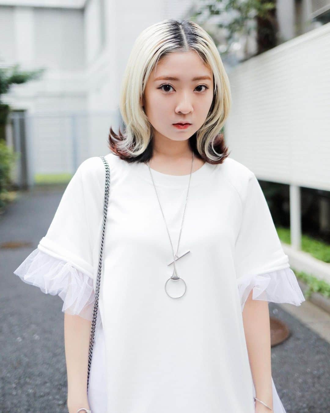 Cazumaxのインスタグラム：「ヘアもアクセもマルジェラワンピもゲキかわでした！！CHERRYちゃん！」