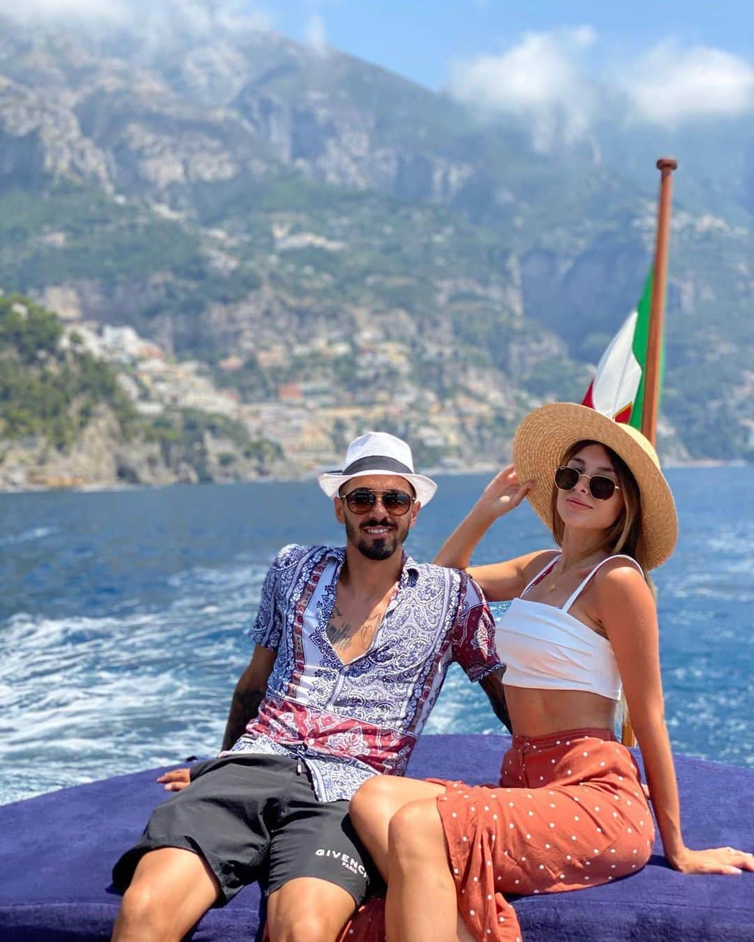 マヌエル・ランシニのインスタグラム：「Positano 😍😍」