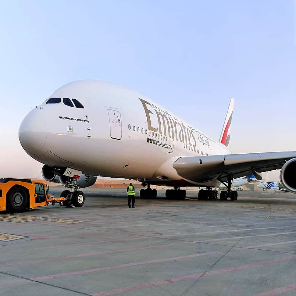 エミレーツ航空さんのインスタグラム写真 - (エミレーツ航空Instagram)「We will deploy our flagship @Airbus A380 to Guangzhou starting from 8 August 2020.   Our iconic double-decker aircraft also returned to Amsterdam and Cairo on 1 August resuming commercial services for the first time since March.   We look forward to gradually expand the A380’s deployment to more destinations in line with customer demand.   ✈️ The Emirates A380 now serves 5 cities ✈️ Twice daily to @Heathrow_Airport ✈️ Daily to @Schiphol and @ParisAeroport ✈️ Four times a week to Cairo ✈️ Once a week to Guangzhou  Images credit: @matdouhaire @j3f.aviation @spson_photography @airplanesbygwen @dutch_aviationfreaks」8月4日 0時01分 - emirates