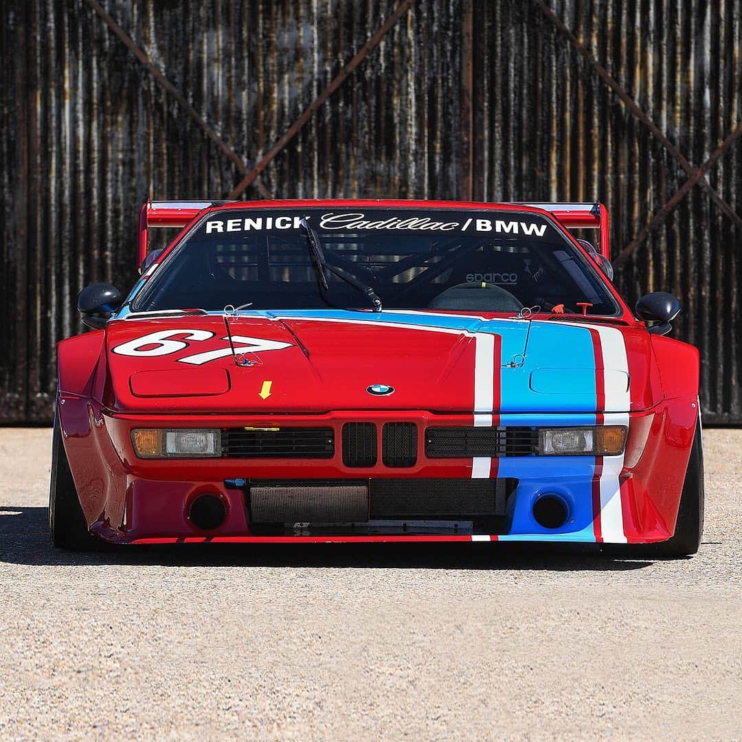 HYPEBEASTさんのインスタグラム写真 - (HYPEBEASTInstagram)「@hypebeastcarclub: @rmsothebys is auctioning off a @bmw M1 Procar. Created for the tracks and originally launched in 1978, it embodies a wedge design, unlike anything the German automaker has ever created up to that point. This particular model is in pristine condition and boasts a signature racing red exterior with sky blue racing stripes and a kitted spartan interior featuring a Sparco racing seat and harness. Check out the listing on RM Sotheby’s for more info.⁠⠀ Photo: RM Sotheby’s」8月4日 0時34分 - hypebeast