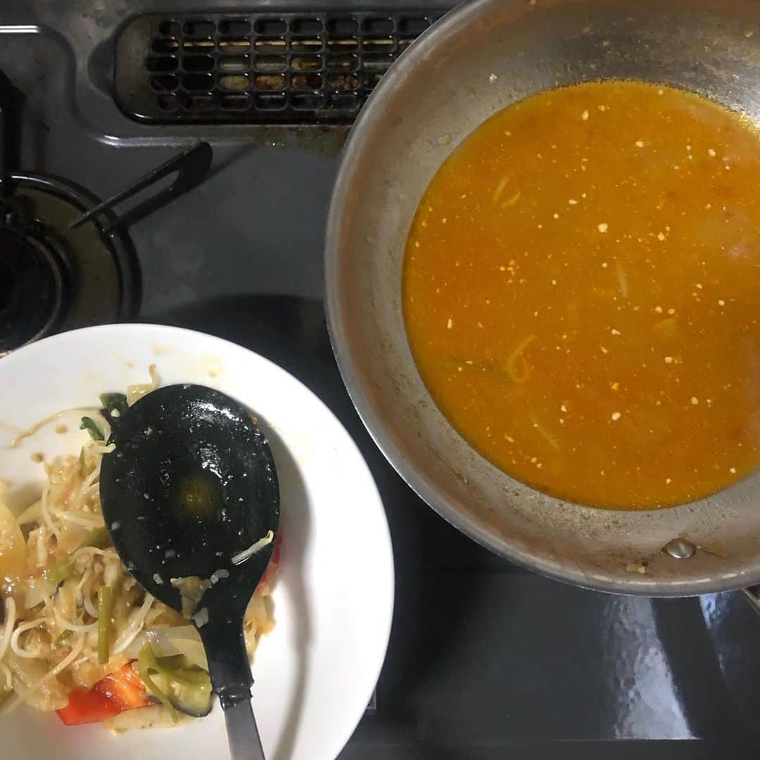 直樹 加藤さんのインスタグラム写真 - (直樹 加藤Instagram)「.. 空芯菜、美味しいですよね。」8月4日 0時28分 - daimonjiyakatonaoki