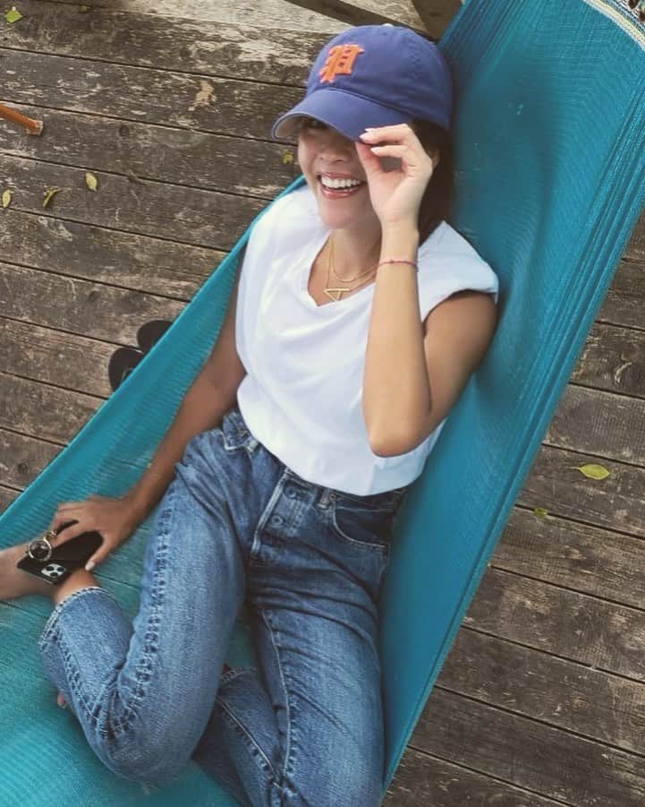 のインスタグラム：「Good night🌝💙🌴 ・ #hammock #ハンモック最高」