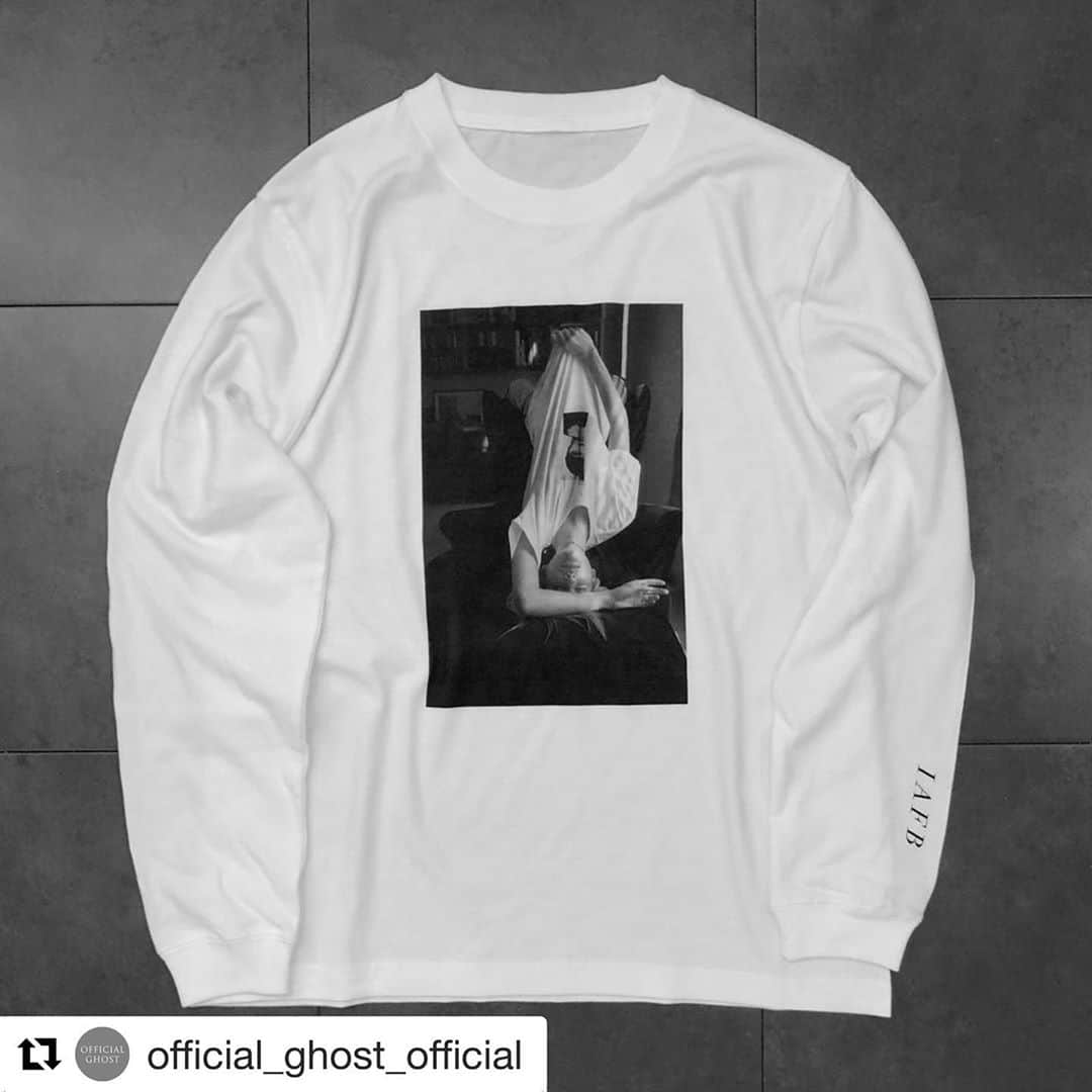 大沢伸一のインスタグラム：「#Repost @official_ghost_official with @get_repost ・・・ Limited OG x IAFB #01 LONG SLEEVE "RHYME"」