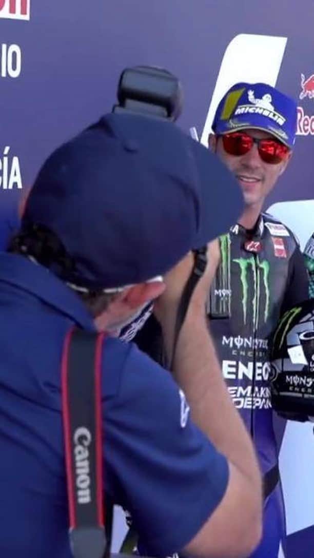のインスタグラム：「Ever wondered what it would be like to be a #MotoGP photographer? 🤔 Diego Sperani is in amongst the action all the time! There's a good chance that your favourite Grand Prix photo was taken by him! 📸」