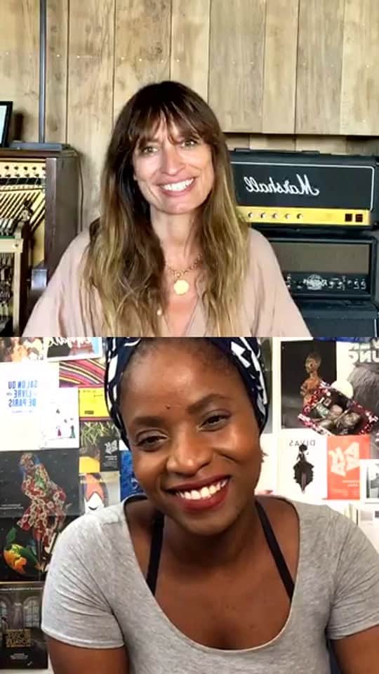 カロリーヌ・ド・メグレのインスタグラム：「@littleafricatravel nous présente son projet d’un concept store consacré à la culture africaine à la Goutte d’Or pour début 2021. Suivez-la pour toutes les infos et le crowdfunding ❤️」