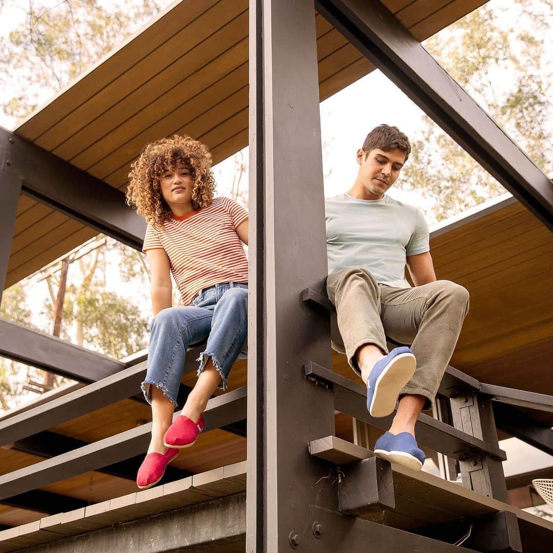 トムズシューズのインスタグラム：「Our day-one shoe.」