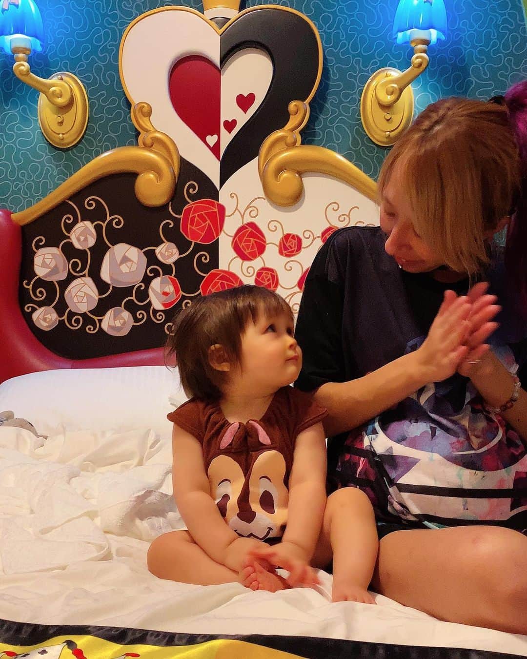 あきるなさんのインスタグラム写真 あきるなinstagram ディズニー到着 麗愛菜1歳お誕生日おめでとう 誕生日 お誕生日おめでとう あきるな ディズニー 東京ディズニーランド ホテル 東京ディズニーランドホテル ディズニーランド 子供