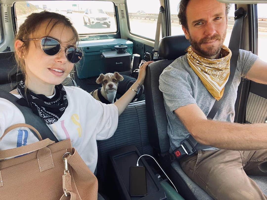 リリー・コリンズさんのインスタグラム写真 - (リリー・コリンズInstagram)「On the road again with my little camp crew...」8月4日 1時47分 - lilyjcollins