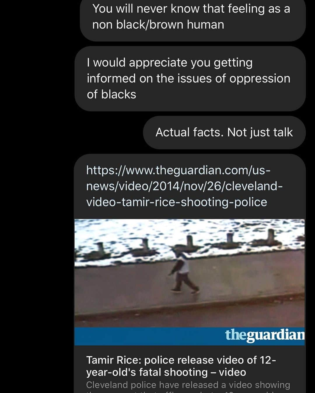 トレイ・ソングスさんのインスタグラム写真 - (トレイ・ソングスInstagram)「So when pointing out racism and speaking against bigotry on my platform there are often people who dispute facts in my comments, some so blatant I hit em in the dm to gain perspective or to inform them which is so fuckin tiring. This is one of those dm conversations. A teenage white kid from the middle of America who likes my music but had no clue about the struggle we truly face. This conversation is from 2017, this morning nearly 3 years later he wrote me to say he was wrong and thank you.」8月4日 1時47分 - treysongz