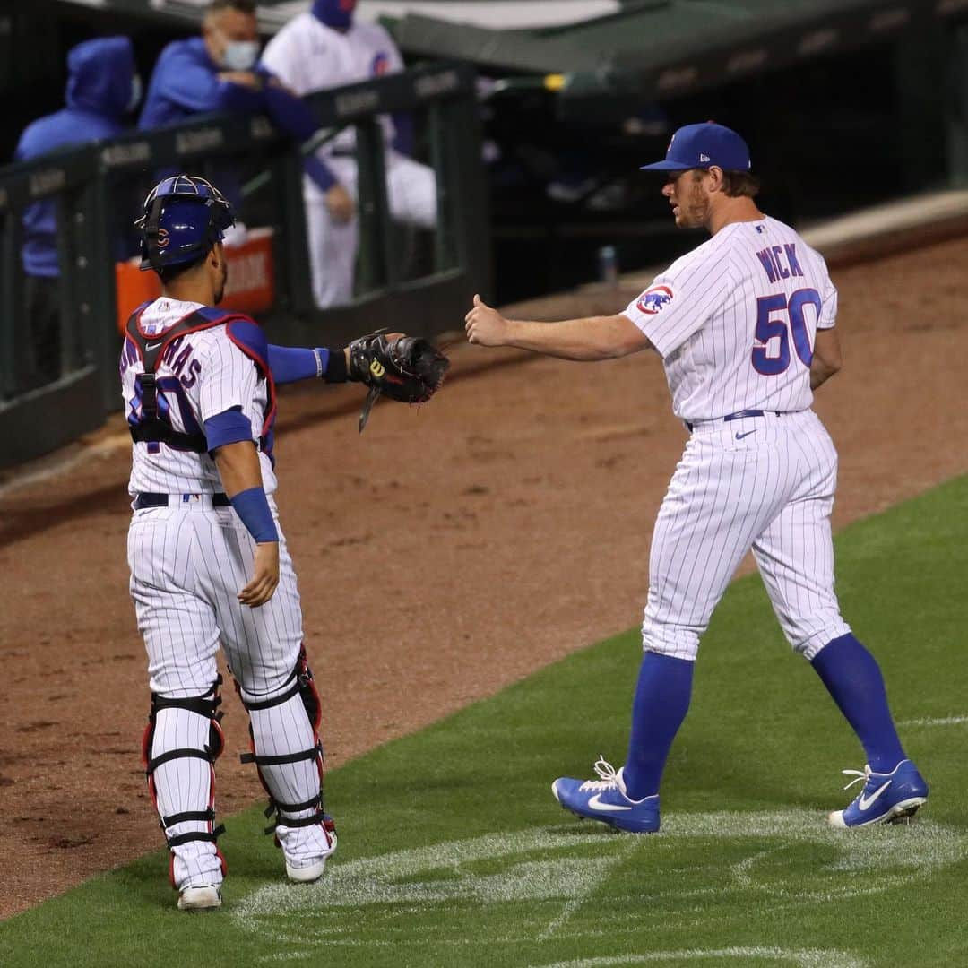 シカゴ・カブスさんのインスタグラム写真 - (シカゴ・カブスInstagram)「4️⃣ straight wins!」8月4日 12時39分 - cubs