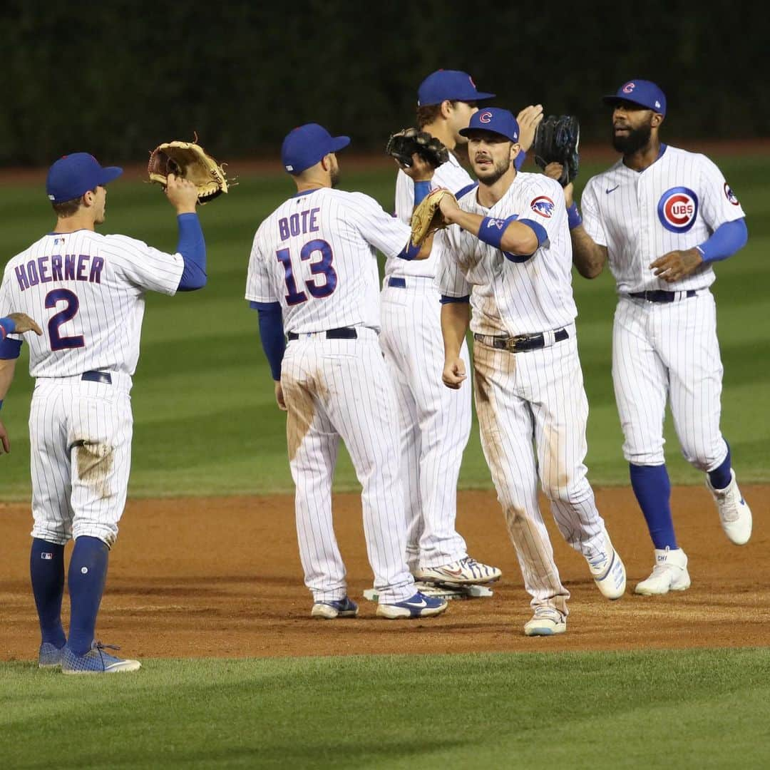 シカゴ・カブスさんのインスタグラム写真 - (シカゴ・カブスInstagram)「4️⃣ straight wins!」8月4日 12時39分 - cubs