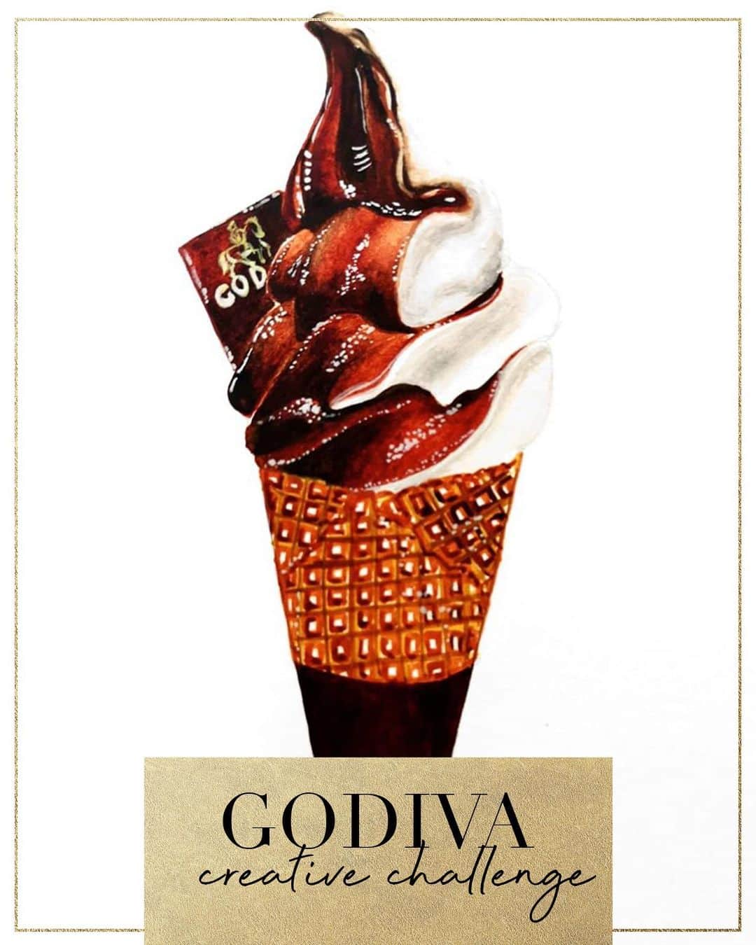 GODIVAさんのインスタグラム写真 - (GODIVAInstagram)「GODIVA Soft Serve may be a work of art, but we want to see how you bring it to life on paper! Share your GODIVA Creative Challenge masterpieces using #AtHomeWithGODIVA for a chance to win a delicious prize. 🎨✍️😍  GODIVA Creative Challenge ends 8/16 at 11:59 p.m. ET. Entries valid for US residents only. Rules: https://bit.ly/CreativeChallengeGODIVA」8月4日 4時14分 - godiva