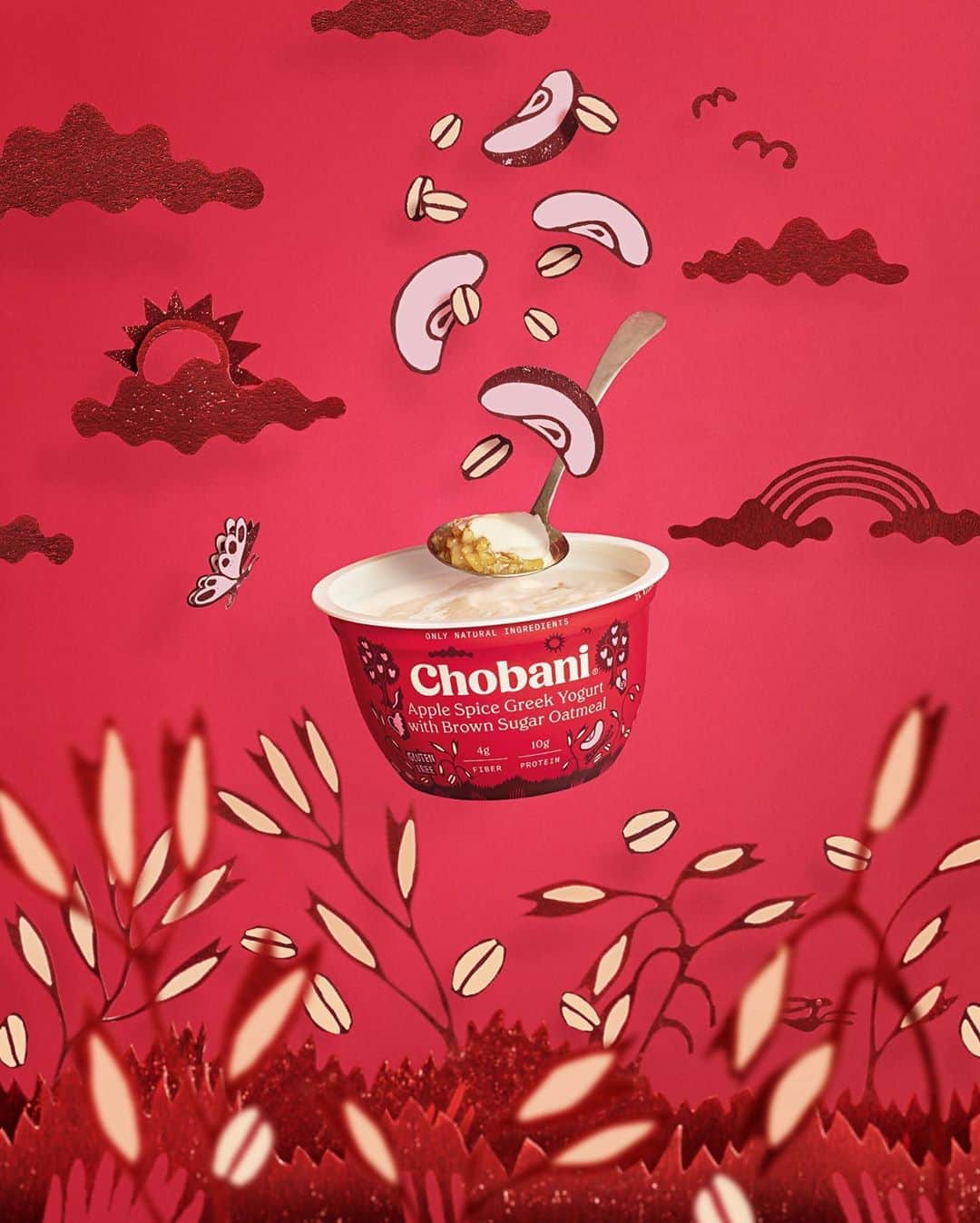 Chobaniのインスタグラム：「Like two of our favorite breakfasts, swirled into one nourishing snack. Which Oatmeal on the Bottom flavors have you tried?」