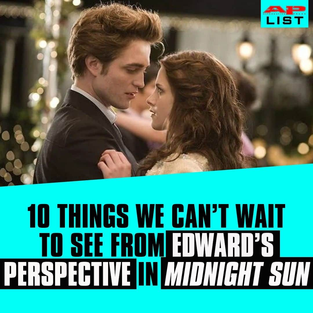 Alternative Pressさんのインスタグラム写真 - (Alternative PressInstagram)「With just hours until ‘Midnight Sun’ drops, we know you're all on the edge of your seats waiting to see how the Lion fell in love with the Lamb in @Twilight ⁠ LINK IN BIO⁠ .⁠ .⁠ .⁠ #twilight #midnightsun #midnightsunbook #edwardcullen #edwardcullenpov #edwardcullenperspective #twilightsaga #twilightbooks #twilightmovies #twilightsagabooks #twilightsagamovies #newmoon #eclipse #breakingdawn #alternativepress #altpress」8月4日 5時30分 - altpress