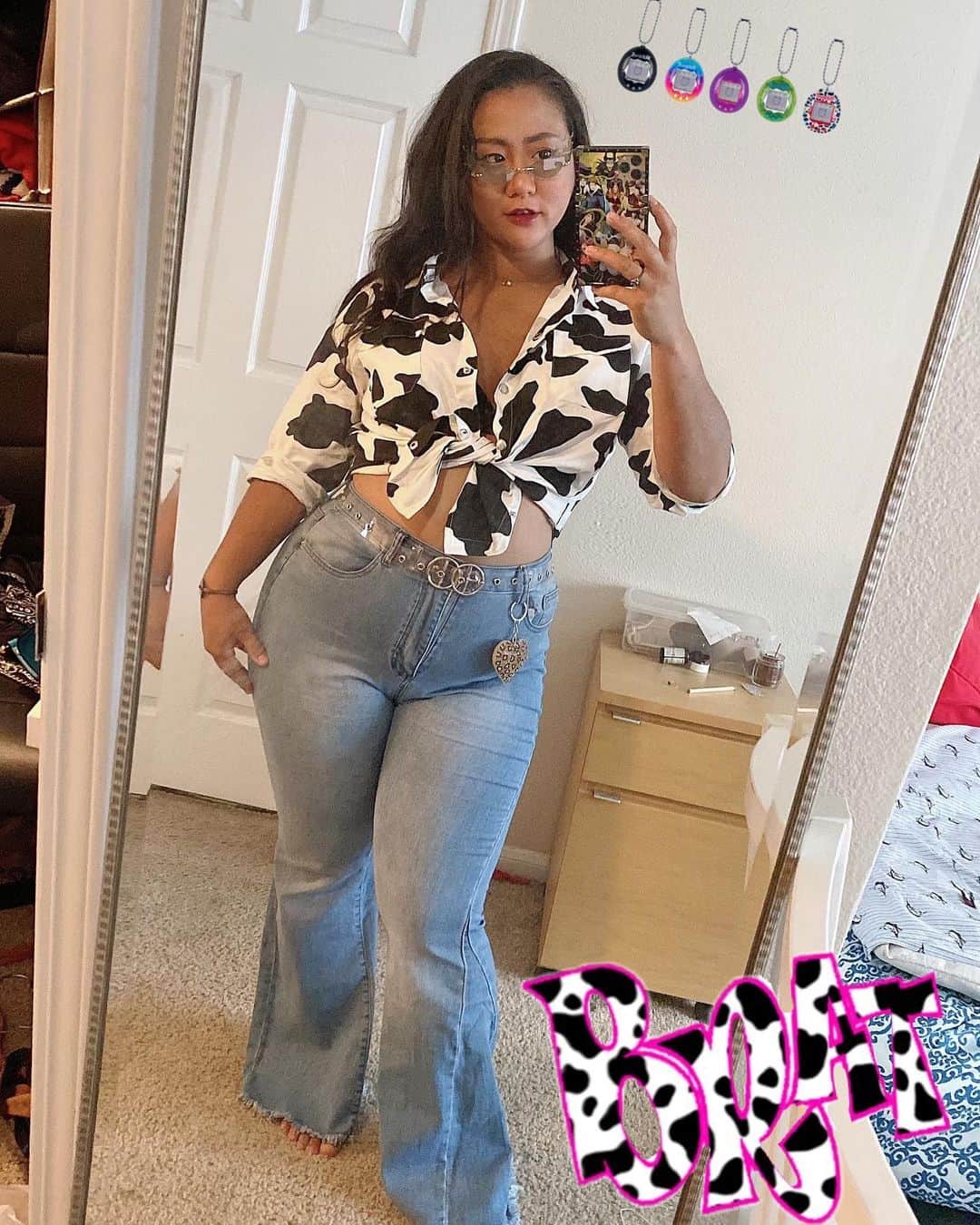 のインスタグラム：「I went to a vegan restaurant like this. #y2k   @sheinofficial @sheincurve #SHEIN #SHEINgals  Coupon code: mihofujiQ2 (extra 15% off, valid until Sep 30th) Short links:  http://shein.top/86wh4s7 http://shein.top/mecrfbb」