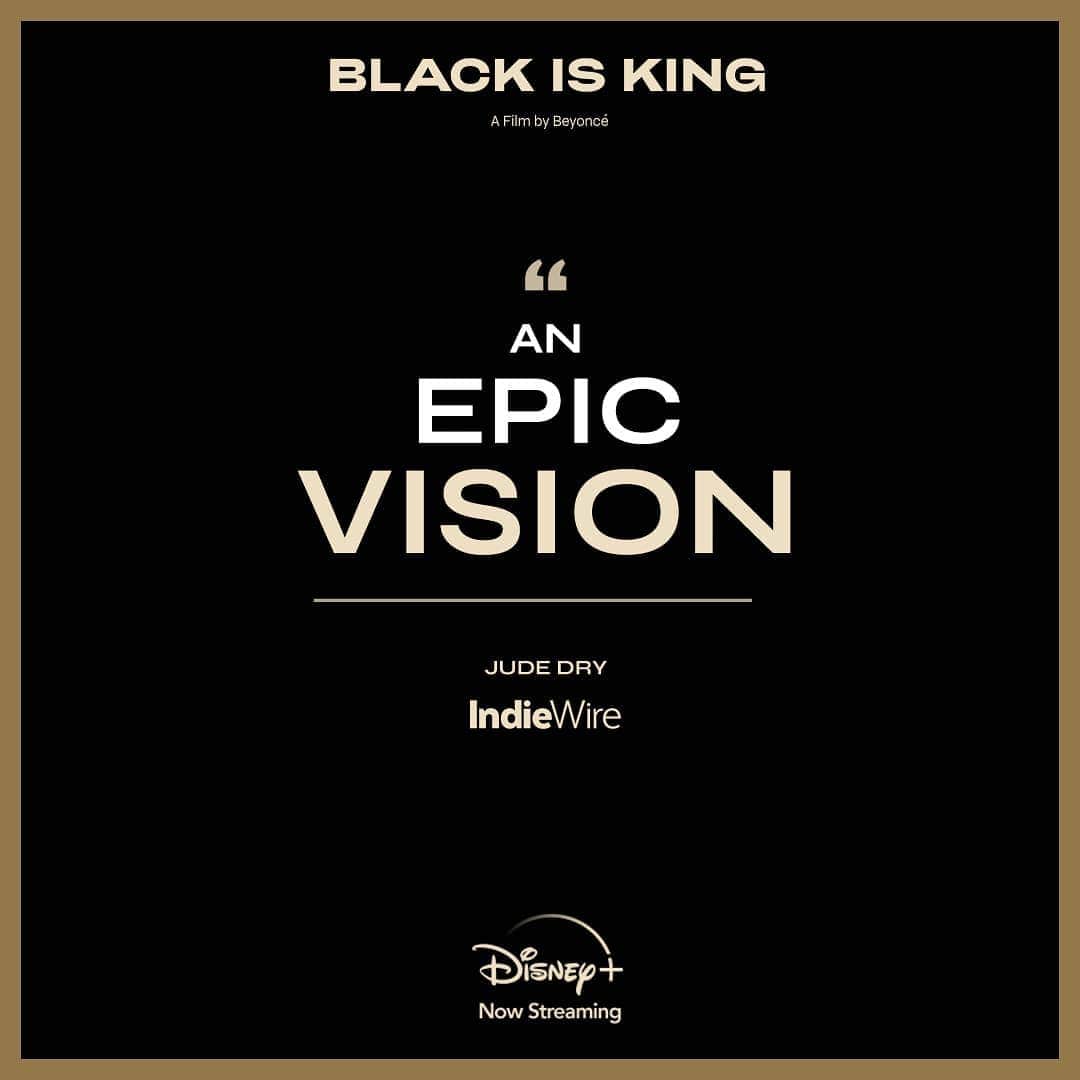 Walt Disney Studiosさんのインスタグラム写真 - (Walt Disney StudiosInstagram)「#BlackIsKing is “an epic vision.” Stream the new visual album from Beyoncé now, exclusively on #DisneyPlus.」8月4日 8時07分 - disneystudios
