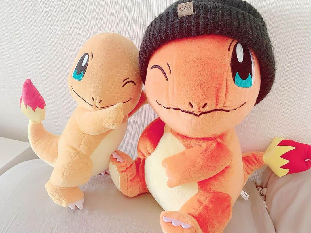 椿姫彩菜のインスタグラム：「#pokemon #ヒトカゲ #ポケモン #charmander」