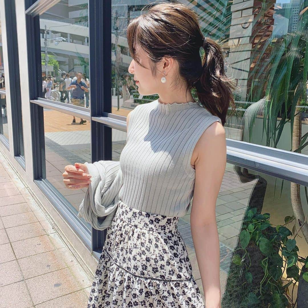 AnMILLEさんのインスタグラム写真 - (AnMILLEInstagram)「ㅤㅤㅤㅤㅤㅤㅤㅤㅤㅤㅤㅤㅤ NEW CODE♡ ㅤㅤㅤㅤㅤㅤㅤㅤㅤㅤㅤㅤㅤ staff @anmille.yuju  ㅤㅤㅤㅤㅤㅤㅤㅤㅤㅤㅤㅤㅤ #リブニットセット ¥7,500+tax ㅤㅤㅤㅤㅤㅤㅤㅤㅤㅤㅤㅤㅤ #フラワーティアードSK ¥6,900+tax ㅤㅤㅤㅤㅤㅤㅤㅤㅤㅤㅤㅤㅤ 春あたりから大人気のミントカラー♡ ブラックと合わせると大人っぽく、 落ち着いた印象に✨ ㅤㅤㅤㅤㅤㅤㅤㅤㅤㅤㅤㅤㅤ #アンミール #anmille #今日の服 #coordinate #code #大人可愛い #ootd #outfit #ファッション」8月4日 9時12分 - anmille.official