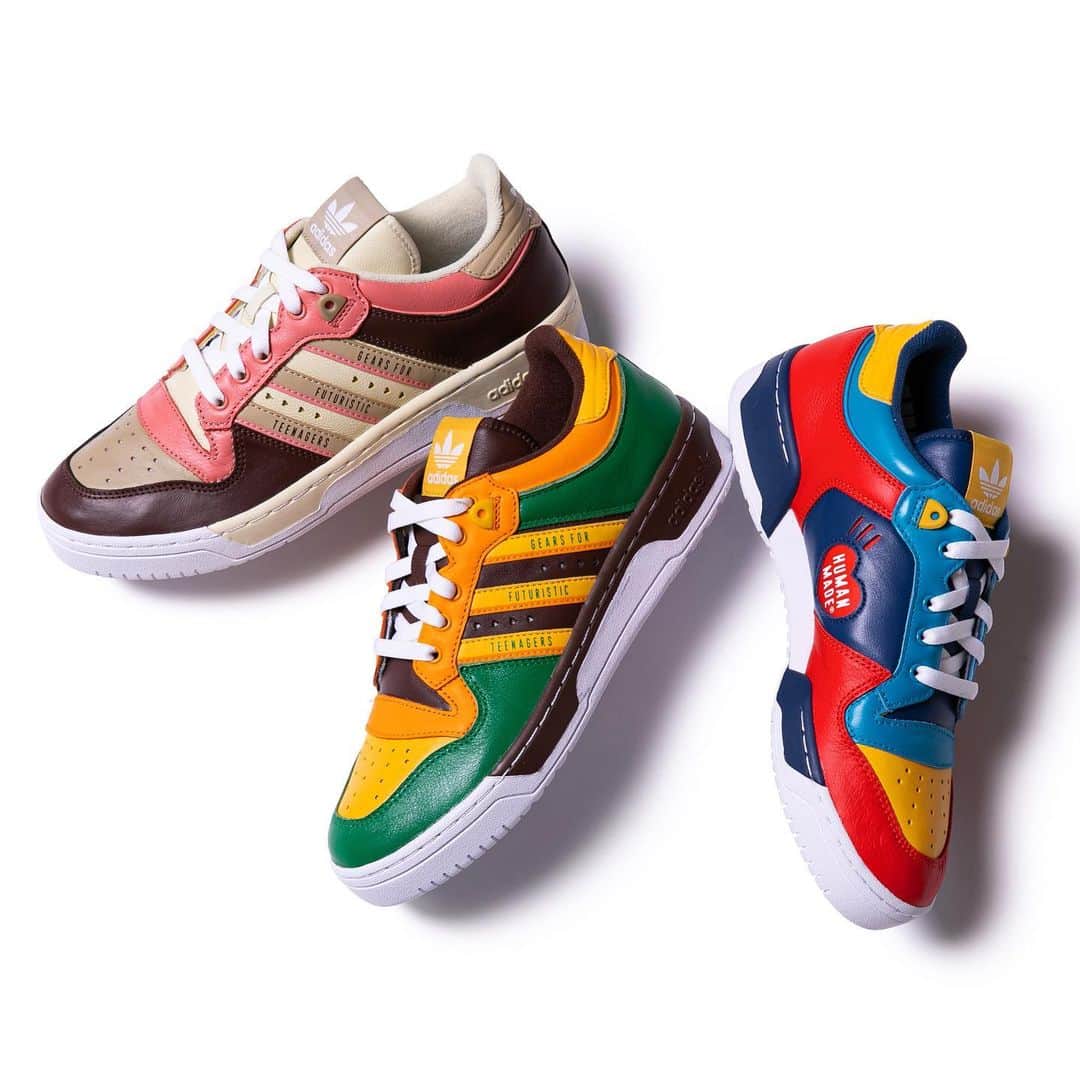 NIGOのインスタグラム：「2003 homage🧡💛💚💙🤎❤️彡」