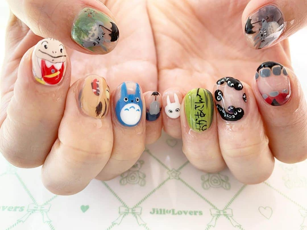 mamijinguさんのインスタグラム写真 - (mamijinguInstagram)「🌱  #jillandlovers #nail #nailart #paragel #gelneil#gel #ネイル #ネイルアート #me #look #love #かわいい」8月4日 10時31分 - mamijingu