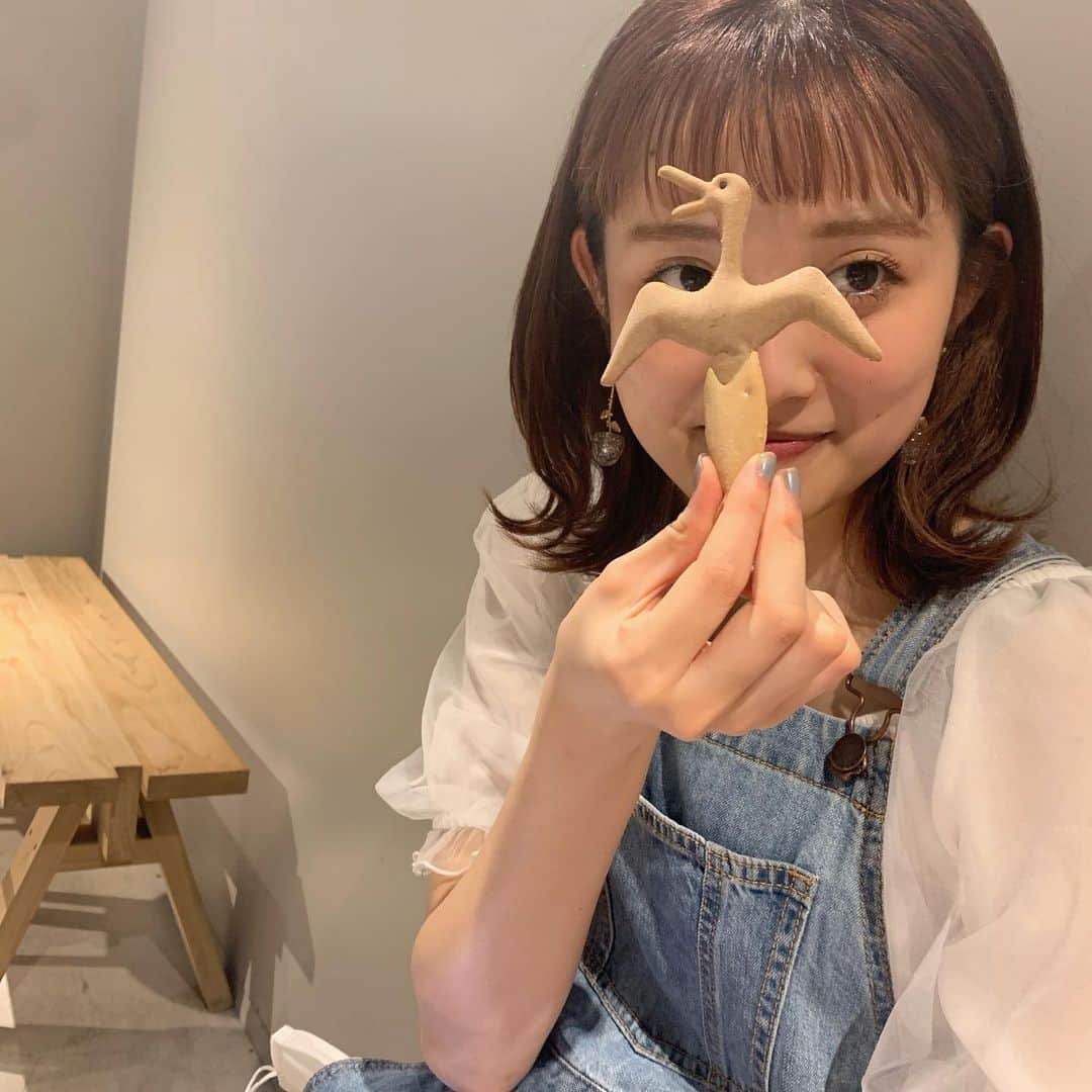 福山絢水さんのインスタグラム写真 - (福山絢水Instagram)「何味のクッキーでしょ！ ・ ・  ・ #daily #ootd #cafe #harajuku #原宿カフェ」8月4日 11時09分 - aya__m02