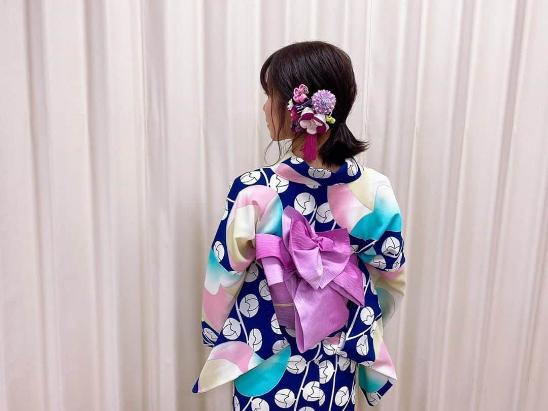 横山由依さんのインスタグラム写真 - (横山由依Instagram)「ポニーテール💇‍♀️  #浴衣 #yukata」8月4日 21時04分 - yokoyamayui_1208