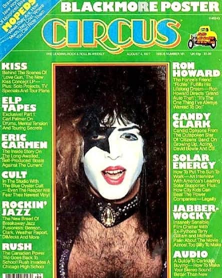 KISSさんのインスタグラム写真 - (KISSInstagram)「#KISSTORY - August 4, 1977 - @PaulStanleyLive graced the cover of Circus magazine.   Do you have this issue in your collection, #KISSARMY?」8月4日 21時41分 - kissonline