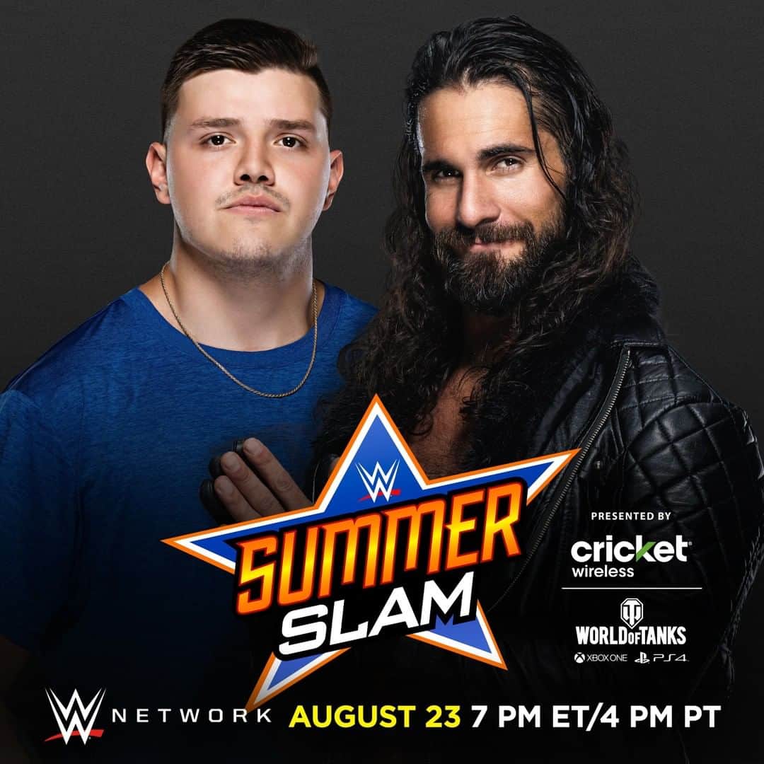 WWEさんのインスタグラム写真 - (WWEInstagram)「@wwerollins and @dominik_35 will FIGHT at #SummerSlam, and @apollowwe will defend the #USTitle against @the305mvp!」8月4日 13時00分 - wwe