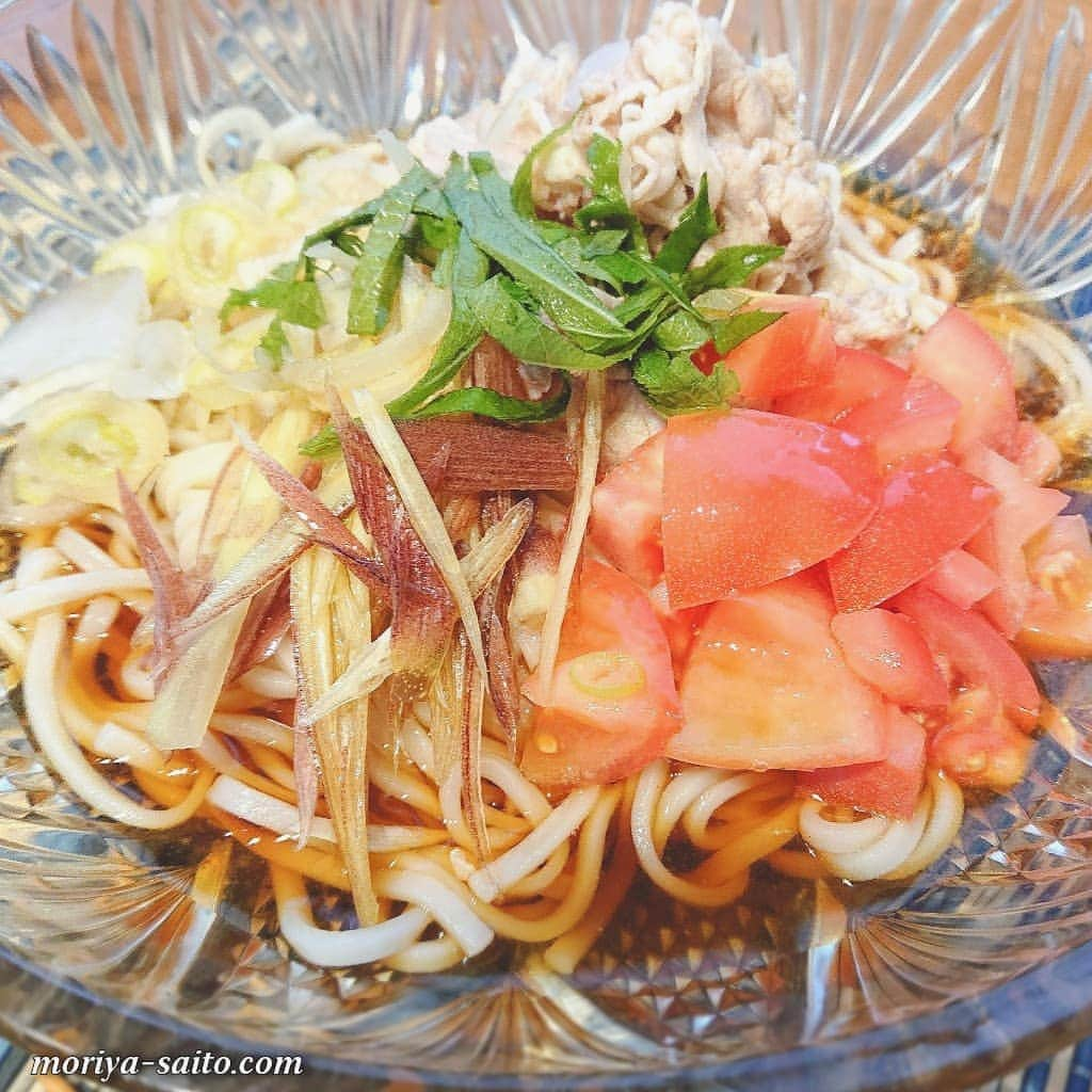 斎藤守也さんのインスタグラム写真 - (斎藤守也Instagram)「夏休みの昼麺  #冷しゃぶうどん  #夏休み  #昼麺  #斎藤守也  #moriyasaito  #MONOLOGUE  #モノローグ  #STORIES  #ストーリーズ」8月4日 13時07分 - moriya_monologue