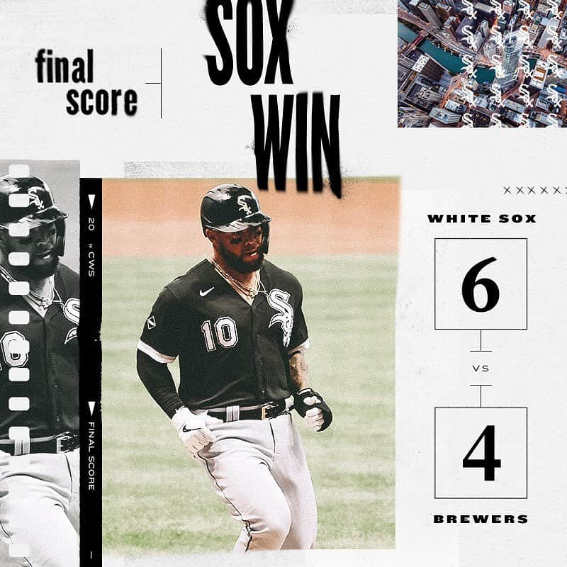 シカゴ・ホワイトソックスさんのインスタグラム写真 - (シカゴ・ホワイトソックスInstagram)「#ChangetheGame with late-inning offense. SOX WIN!」8月4日 13時20分 - whitesox