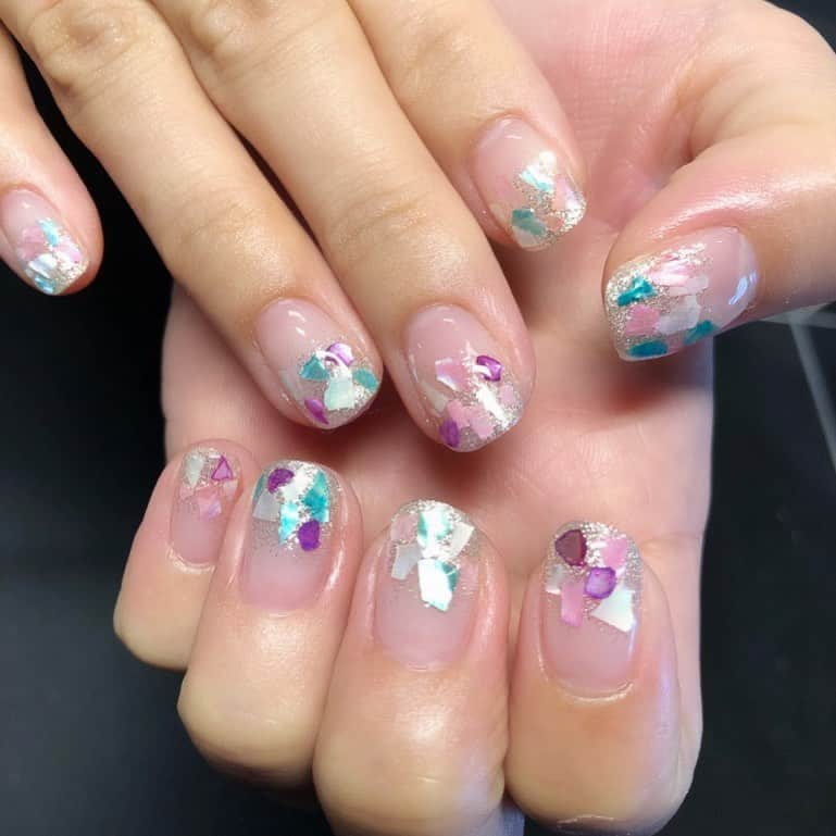 鈴木蛍さんのインスタグラム写真 - (鈴木蛍Instagram)「New Nails💅🏻 #new #nails #summer #summernails #shellnail」8月4日 15時52分 - jphotaru