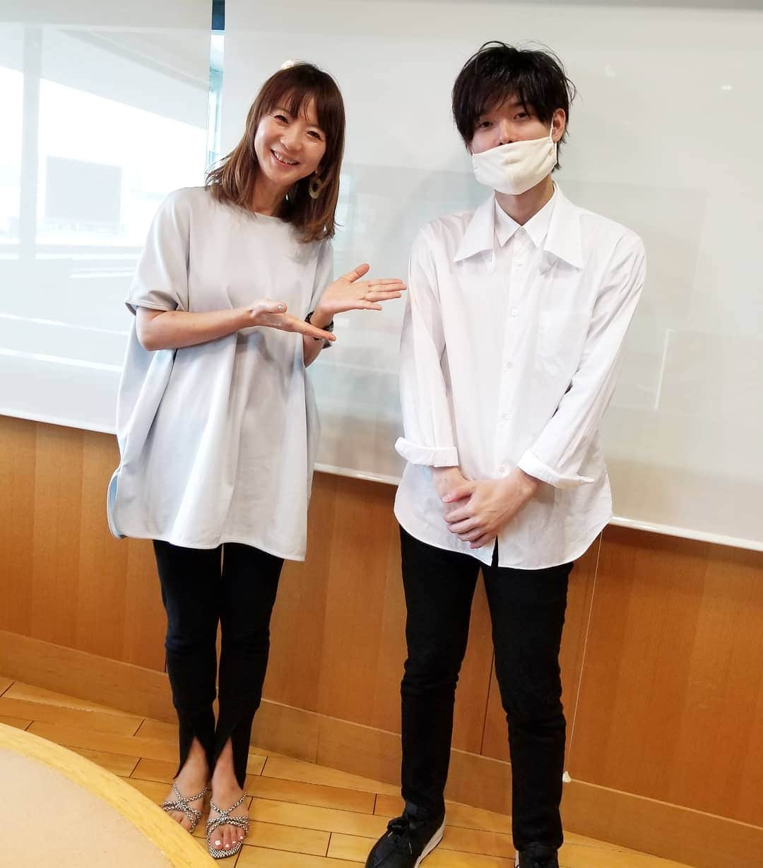 谷口キヨコさんのインスタグラム写真 - (谷口キヨコInstagram)「来週火曜日のゲストは向井太一きゅん♥️こちらは今週火曜日の大阪の向井太一さん‼️←つまり、ソックリさん😆#ラブフラップ火曜日 #ラブフラップ #向井太一 #そっくりさん #そっくり #谷口キヨコ #きよぴー」8月4日 16時17分 - kiyokotaniguchi