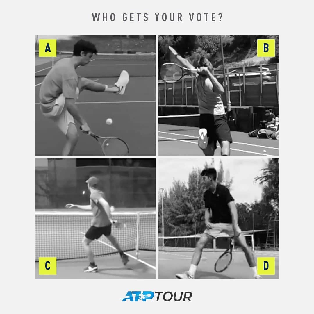 ATP World Tourさんのインスタグラム写真 - (ATP World TourInstagram)「Trickshot Kings 👑 Who gets your vote?  (via @stef_bojic, @trickshottennis, @bensimshot, @masteroftrickshot) #trickshottuesday」8月4日 16時32分 - atptour
